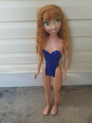 Disney Frozen My Size Anna Doll 38 " Tall