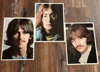 1968 The Beatles White Album Photo Inserts Only No Vinyl Usa No Paul