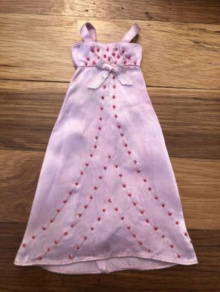 Vintage Francie Japanese Exclusive Pink Beaded Gown 2232