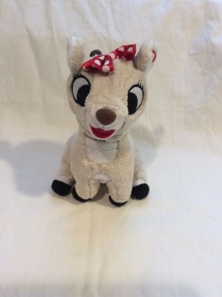 Rudolph The Red Nosed Reindeer " Clarice " Singing Christmas Gemmy Plush