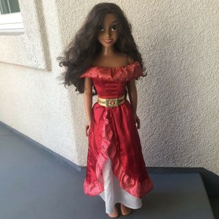 Disney My Size Doll Princess Elena Of Avalor 38 Inch Tall Red Dress