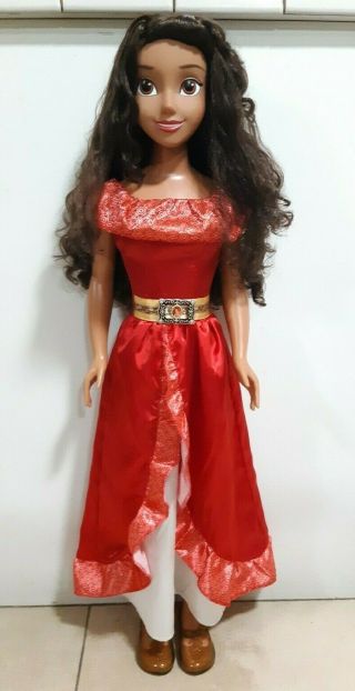 Disney Princess Elena Of Avalor My Size Doll 38”