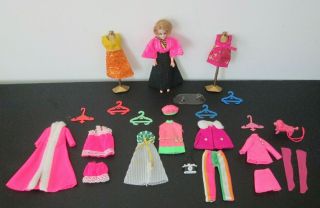 Vtg Topper Dawn Dancing Jessica Doll W/ Outfits & Accessories Some Htf Clones