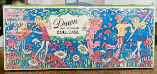 Vintage Topper Dawn Doll Angie Glori Dale Fashion Case