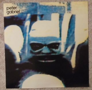 Peter Gabriel 1982 Promo Poster Security Genesis