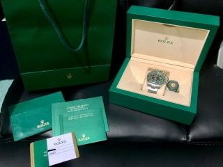 Rare Rolex Submariner " Hulk " With Box/papers 116610lv Worn Only 2 Times