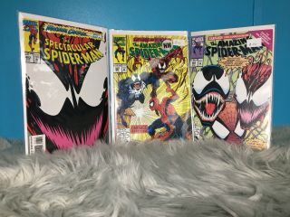 The Spider - Man 362 363 And Spectacular Spider - Man 203 Maximum Carnage13