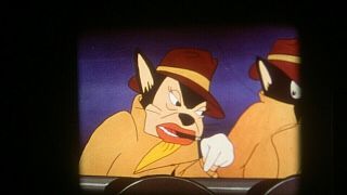 Mighty Mouse - Racket Busters (1948) 16mm Short Cartoon Good Color