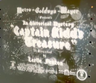 Vintage 16mm Mgm Short: " Captain Kidd 
