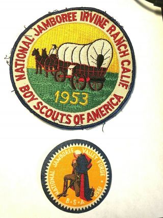 Bsa 1950 & 1953 National Jamboree Patches