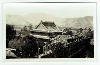 China Postcard Peking Beijing Western Hills From Summer Palace