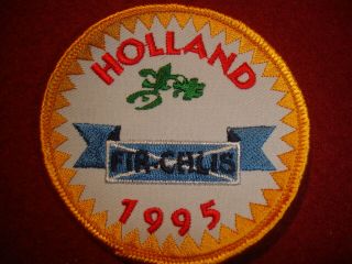 Boy Scout 18 Th World Jamboree 1995 Holland U K Fir - Chlis