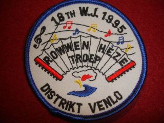 Boy Scout 18 Th World Jamboree 1995 Holland Distrikt Venlo Héze Troep