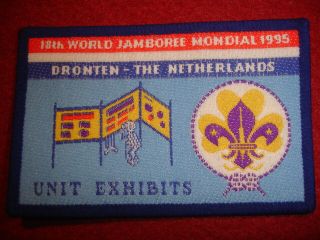 Boy Scout 18 Th World Jamboree 1995 Holland Unit Exhibits