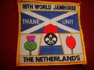 Boy Scout 18 Th World Jamboree 1995 Holland U K Thane Unit