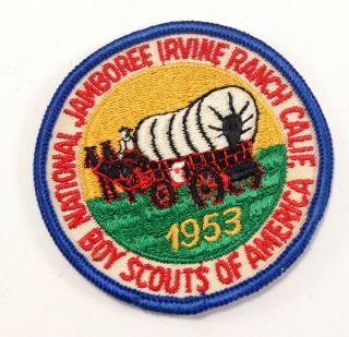 Vintage 1953 National Jamboree California Irvine Boy Scout Of America Bsa Patch