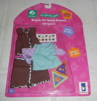 Nip Groovy Girls Brownie Girl Scouts Bonanza Doll Clothes Apparel 119950