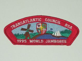 Transatlantic Council 1995 World Jamboree Contingent Patch