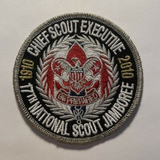 2010 Chief Scout Executive Bsa National Jamboree Patch