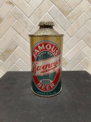 Famous Beverwyck Beer - Cone Top Beer Can