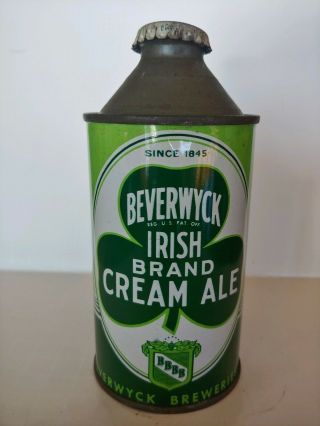 12oz.  Irtp Beverwyck Irish Cream Ale With Crown Albany York