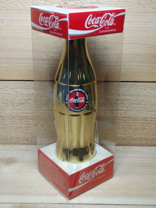 Coca - Cola Gold Plated Collector 