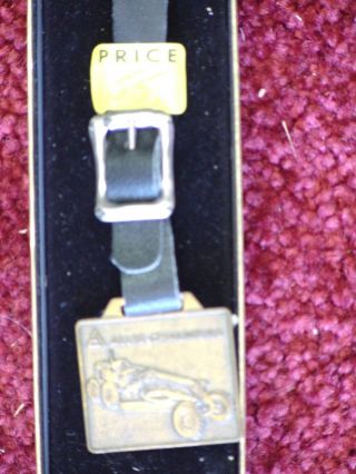 Allis Chalmers Tractor Brass Watch Fob,  Old
