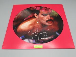 Never Boring Lp Picture Disc Numbered,  Limited Edition - Freddie Mercury Queen