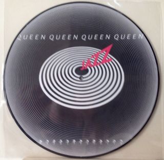 Queen Jazz Picture Disc Lp Emi 1c 064 - 41 Uk Ltd Ed Freddie Mercury Rare -