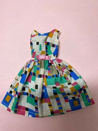 Vintage Barbie Clothes Japanese Exclusive Francie Outfit Print Dress