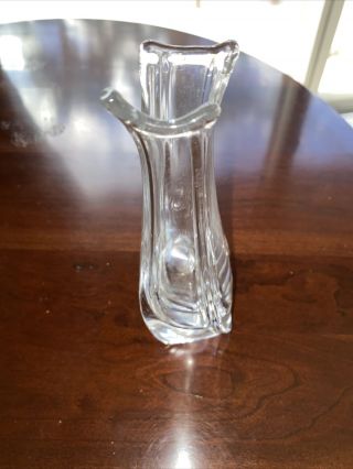 Vase Soliflore Crystal Daum / Bud Vase Crystal Daum / Daum France