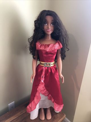 Disney My Size Doll Princess Elena Of Avalor 38 " Life Size Barbie Type Doll