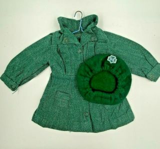 Terri Lee Girl Scout Jacket And Beanie Hat Doll Outfit Tagged Vintage 1950s