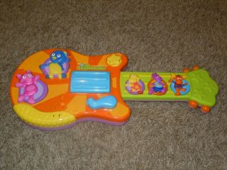 Vtg Backyardigans Musical Singing Guitar Toy Mattel 2006 Nickelodeon Great