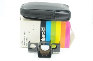 Polaroid Sx - 70 Tele/1.  5 Lens W/ Case J51926